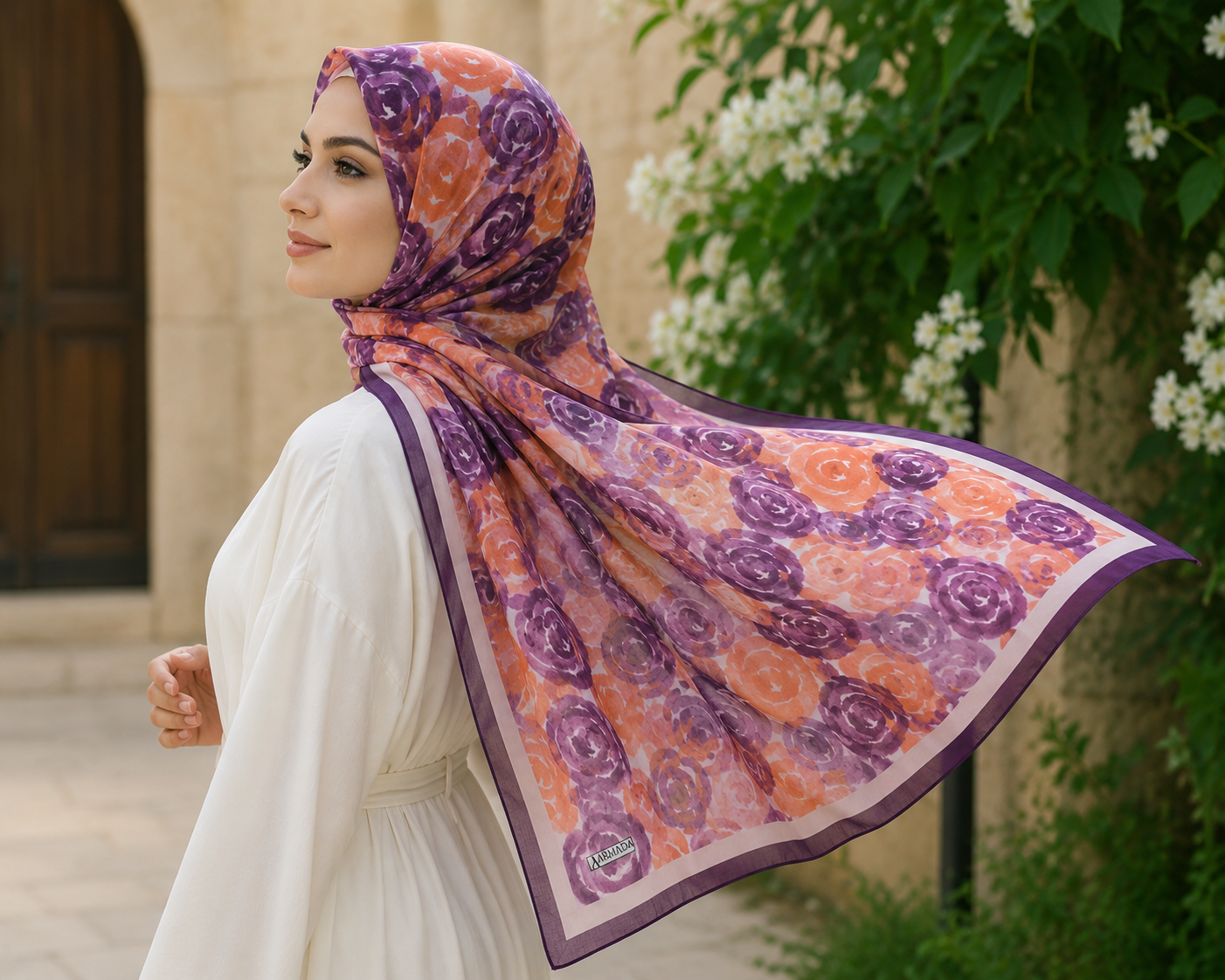 ELEGANS PAMUK ŞAL 1010